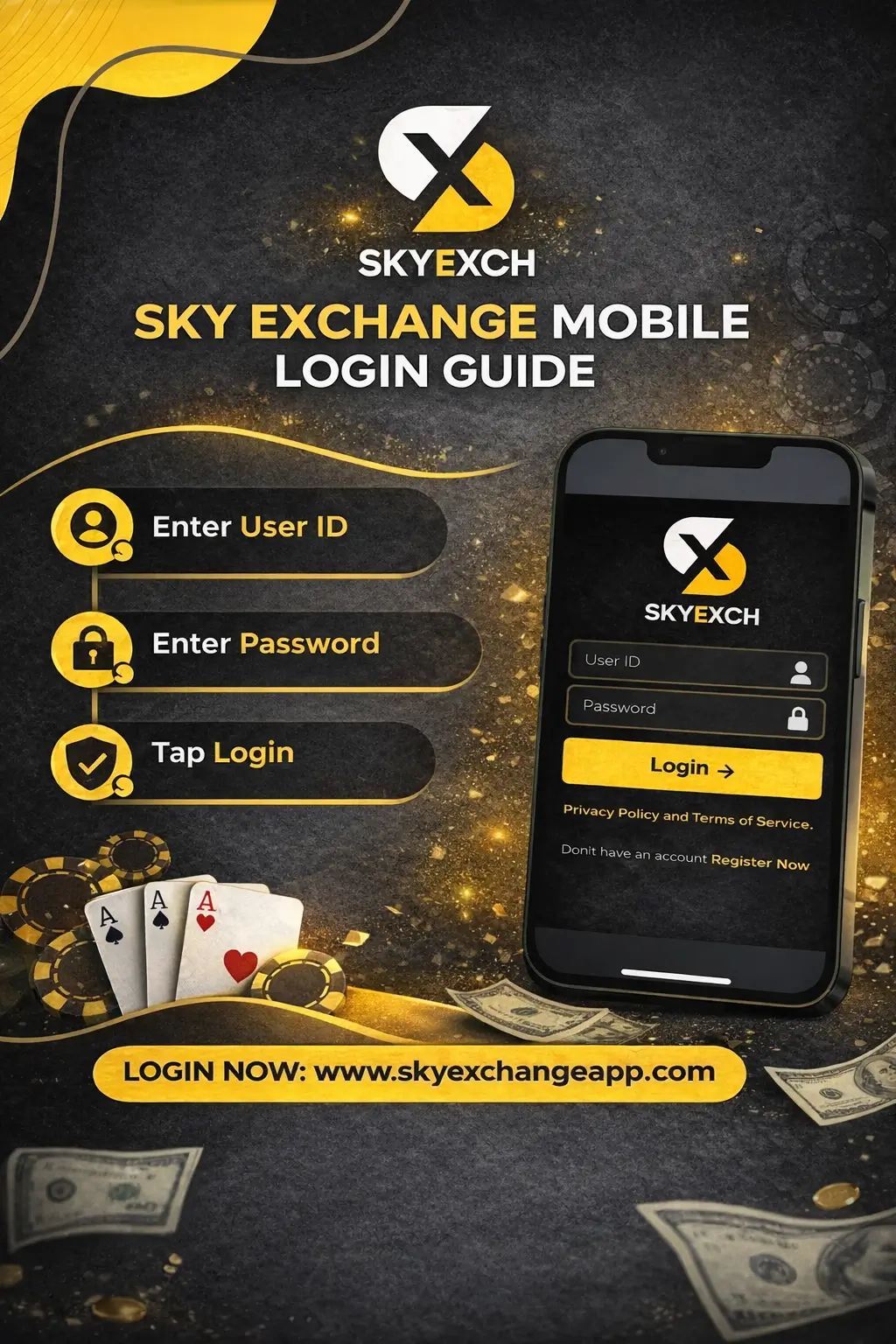 Sky Exchange Mobile Login Guide